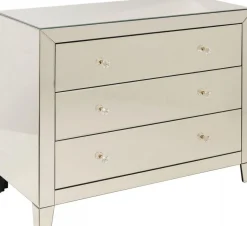 Komoda Luxury Gold 91x75 Cm Szampańska