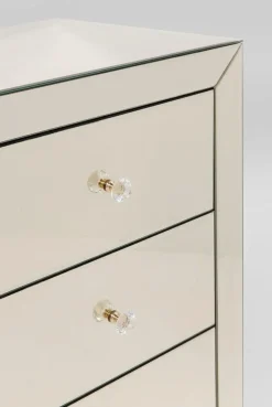 Komoda Luxury Gold 91x75 Cm Szampańska