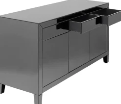 Komoda Luxury Push 141x77 Cm Szara