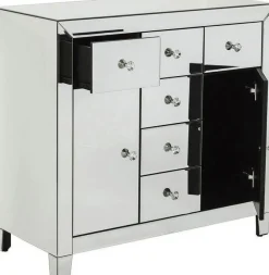 Komoda Luxury 88x84 Cm Lustrzana