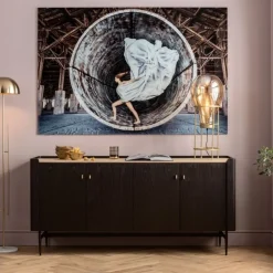 Komoda Milano 180x85 Cm Ciemnobrązowa