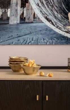 Komoda Milano 180x85 Cm Ciemnobrązowa