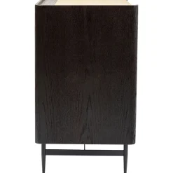 Komoda Milano 80x100 Cm Czarna