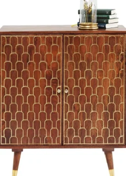 Komoda Muskat 75x85 Cm Brązowa