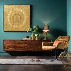 Komoda Ravello 200x68 Cm Mango Brązowa