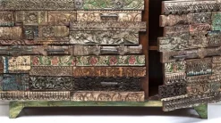 Komoda Shanti Surprise Puzzle 160x90 Cm Kolorowa
