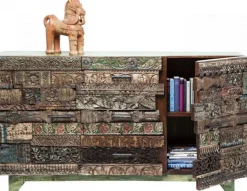 Komoda Shanti Surprise Puzzle 160x90 Cm Kolorowa