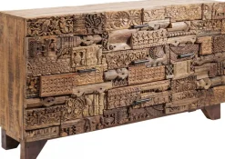 Komoda Shanti Surprise Puzzle 160x90 Cm Drewniana