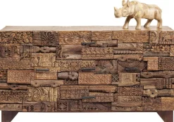 Komoda Shanti Surprise Puzzle 160x90 Cm Drewniana