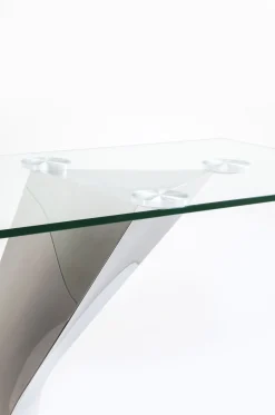 Konsola Gloria 140x45 Cm Srebrna