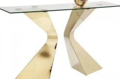 Konsola Gloria 145x45 Cm Złota