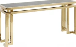 Konsola Gold Rush 160x45 Cm Złota