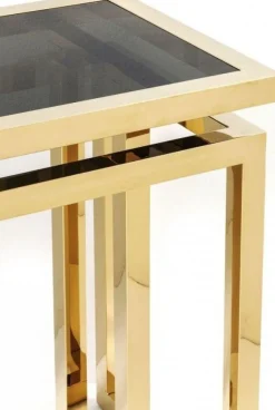 Konsola Gold Rush 160x45 Cm Złota