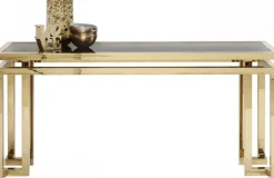 Konsola Gold Rush 160x45 Cm Złota