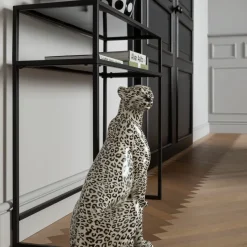 Konsola Loft 80x30 Cm Czarna