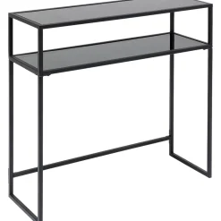 Konsola Loft 80x30 Cm Czarna