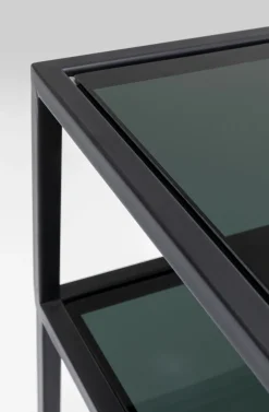 Konsola Loft 80x30 Cm Czarna
