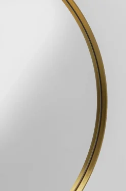Konsola Z Lustrem Art 70x153 Cm Złota