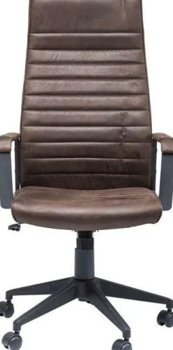 Krzesło Biurowe Labora High 56x128 Cm Brązowe