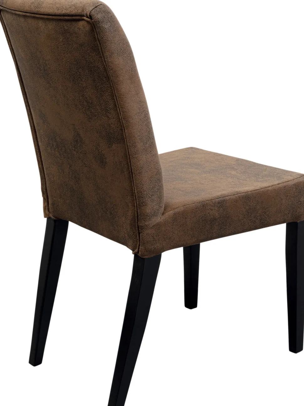 Krzesło Casual Vintage 45x90 Cm Brązowe Ekoskóra