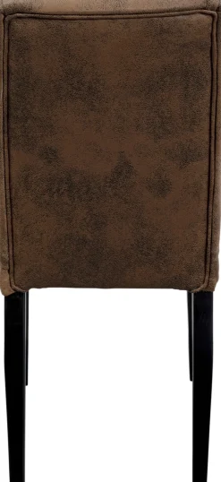 Krzesło Casual Vintage 45x90 Cm Brązowe Ekoskóra