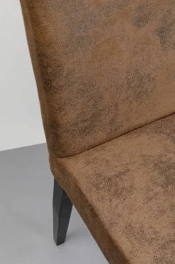 Krzesło Casual Vintage 45x90 Cm Brązowe Ekoskóra