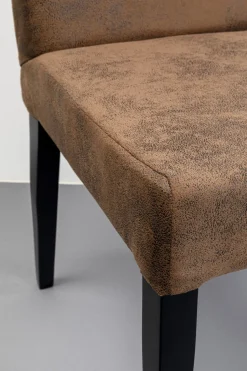 Krzesło Casual Vintage 45x90 Cm Brązowe Ekoskóra