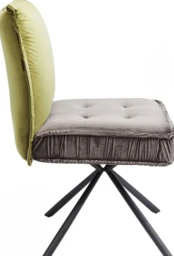 Krzesło Chelsea 50x91 Cm Szaro-zielone