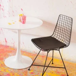 Krzesło Grid 48x86 Cm Czarne