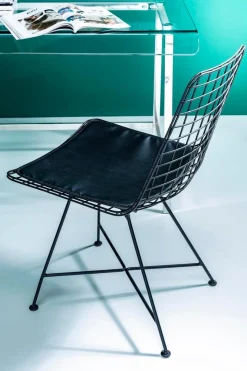 Krzesło Grid 48x86 Cm Czarne