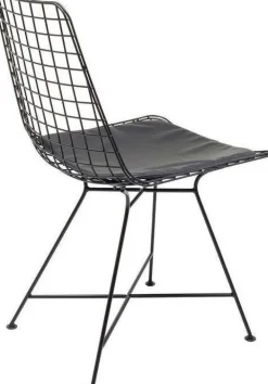 Krzesło Grid 48x86 Cm Czarne
