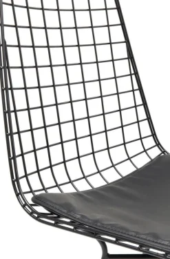 Krzesło Grid 48x86 Cm Czarne
