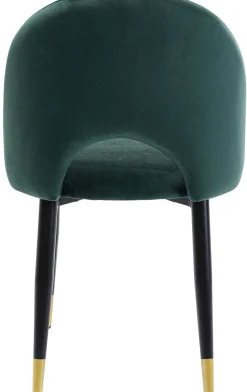 Krzesło Iris Velvet 49x84 Cm Zielone