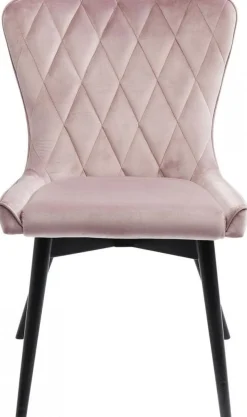 Krzesło Marshall Velvet 57x89 Cm Pudrowy Róż