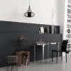 Krzesło Milano 47x91 Cm Czarne