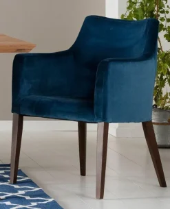 Krzesło Mode Velvet 58x87 Cm Niebieskozielone