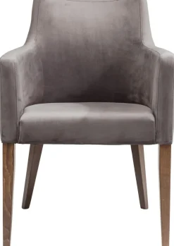 Krzesło Mode Velvet 58x87 Cm Szare