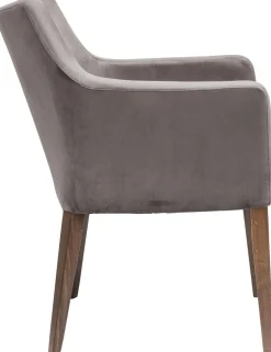 Krzesło Mode Velvet 58x87 Cm Szare
