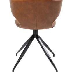 Krzesło Rusty 55x79 Cm Brązowe