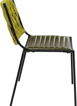 Krzesło Two Face 52x88 Cm Zielone