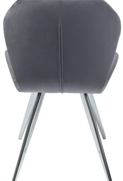 Krzesło Viva Chrome 52x82 Cm Szare