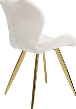 Krzesło Viva 50x82 Cm Kremowe - Nogi Złote