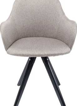 Krzesło Z Podłokietnikami Lady Loco 62x83 Cm Taupe