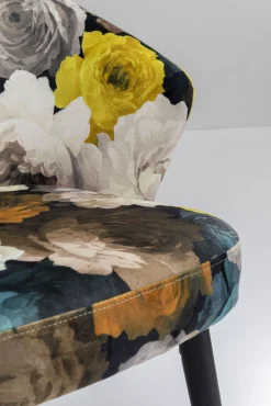 Krzesło Z Podłokietnikami Peony Yellow 56x77 Cm