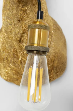 Lampa ścienna Animal Goat 45x74 Cm Złota