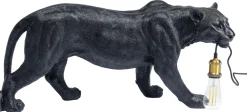 Lampa Podłogowa Animal Bagheera 85x40 Cm Czarna