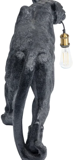 Lampa Podłogowa Animal Bagheera 85x40 Cm Czarna