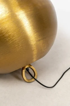 Lampa Podłogowa Apollon Smooth Ø50 Cm Złota