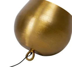 Lampa Podłogowa Apollon Smooth Ø50 Cm Złota