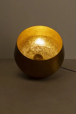Lampa Podłogowa Apollon Smooth Ø50 Cm Złota